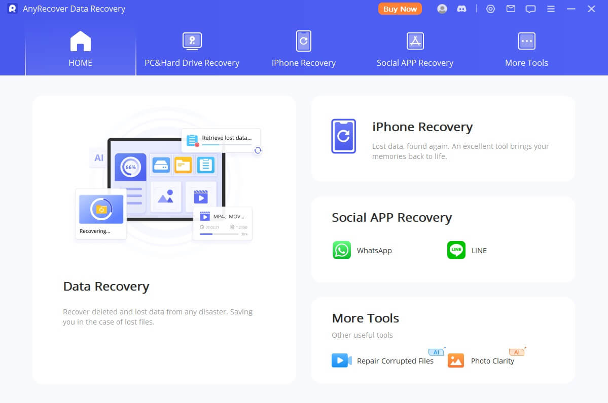 recover deleted photos software anyrecover